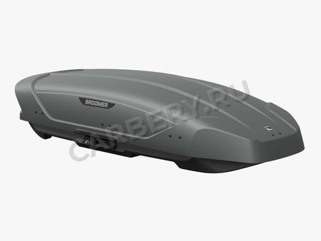 Бокс автомобильный BROOMER Venture L серый матовый п-скоба/т-болт/усил. Бокс автомобильный BROOMER Venture L серый матовый п-скоба/т-болт/усил.