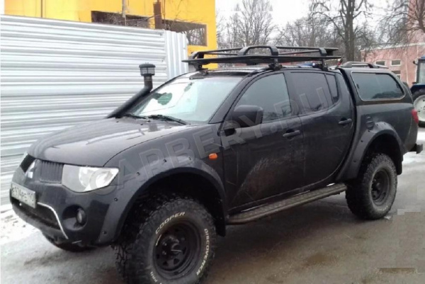 Багажник экспедиционный для Mitsubishi L200 с сеткой