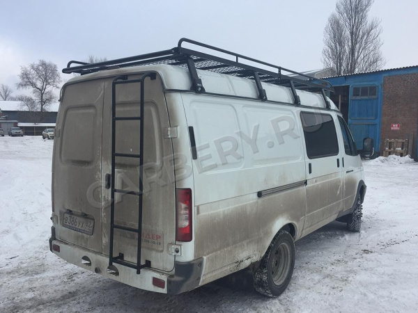 Грузовая платформа для ГАЗ 3221,2705(Газель) c сеткой