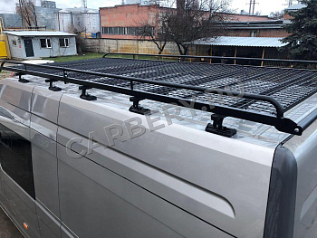 Грузовая платформа для ГАЗель Некст (A31R32/A31R33)(грузовая)  c сеткой