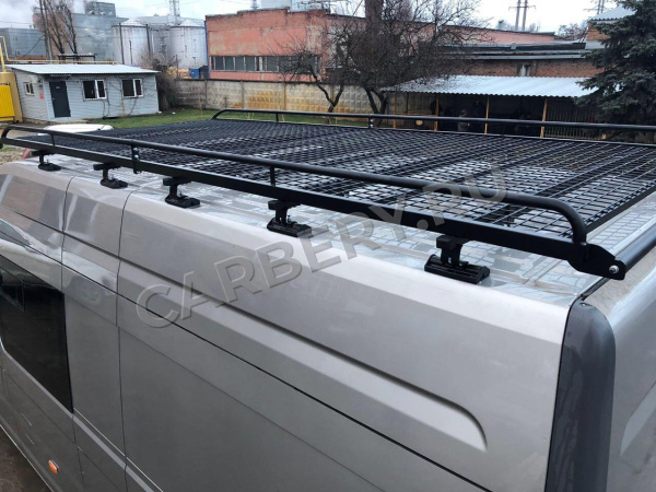 Грузовая платформа для ГАЗель Некст (A31R32/A31R33)(грузовая)  c сеткой