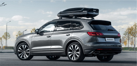 Бокс автомобильный Rollster Mercury  L 190см, черный глянец