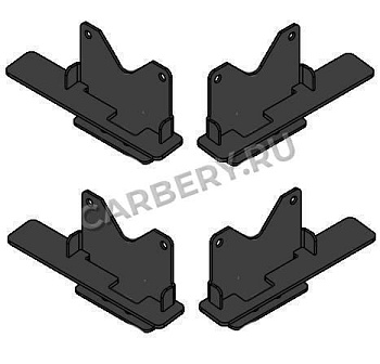 LUX Комплект адаптеров 2 LUX RAV4-19i LUX Комплект адаптеров 2 LUX RAV4-19i