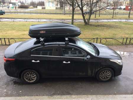 Бокс автомобильный Turino Medium двухсторонний