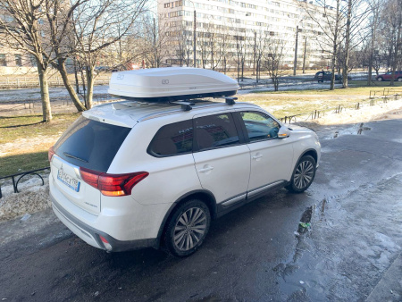 Бокс автомобильный Магнум 390 матовый