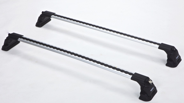 Turtle багажник Air 3 Premium для Range Rover Vogue 2001-2012 серебристого цвета