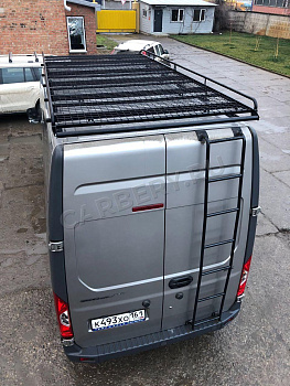 Грузовая платформа для ГАЗель Некст (A32R32/A32/R33)(грузопассажир) с сеткой