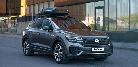 Бокс автомобильный Rollster Mercury  L 190см, черный глянец