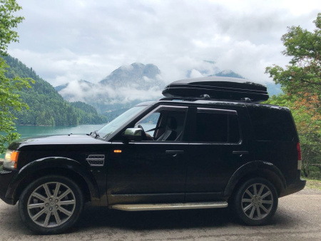 Бокс автомобильный Koffer A480 глянцевый