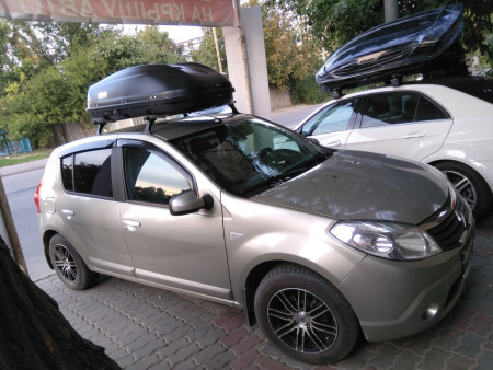 Бокс автомобильный Turino Compact двухсторонний