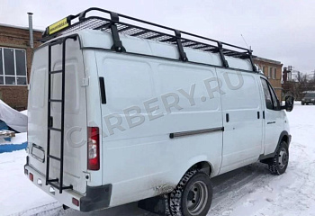 Багажник экспедиционный для ГАЗ 3221,2705 (Газель) с сеткой