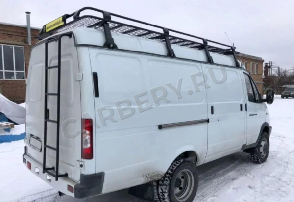 Багажник экспедиционный для ГАЗ 3221,2705 (Газель) с сеткой