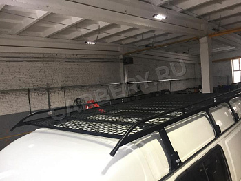 Грузовая платформа для ГАЗ 2217(Соболь-Баргузин) с сеткой