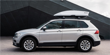 Бокс автомобильный Rollster Mercury  L 190см,  белый глянец