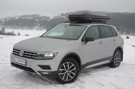 Бокс автомобильный Koffer Sport S480 матовый