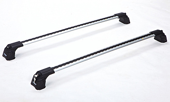 Turtle Комплект поперечин Turtle Air 3 для Audi Q7 2015+ серебристого цвета